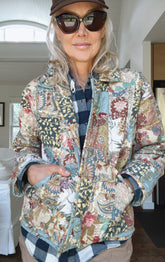 Quilt Market Jacket  "Indian princess "CUSTOM